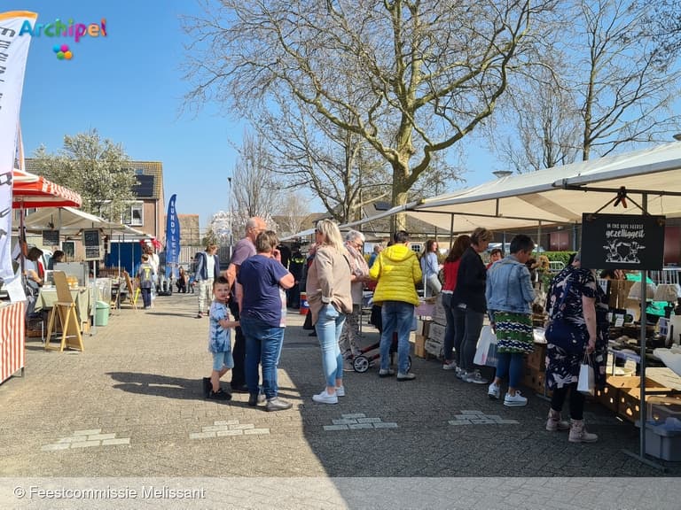 Voorjaarsmarkt in Melissant