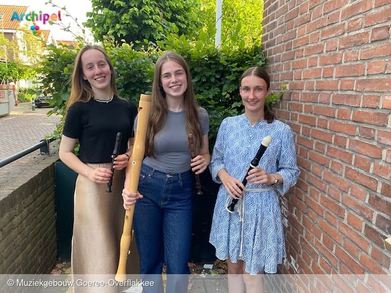 Examenconcert van zeven muziekschoolleerlingen