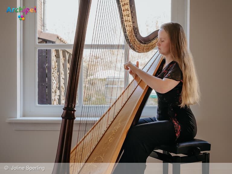 Concert harpiste en componiste Joline Sperling