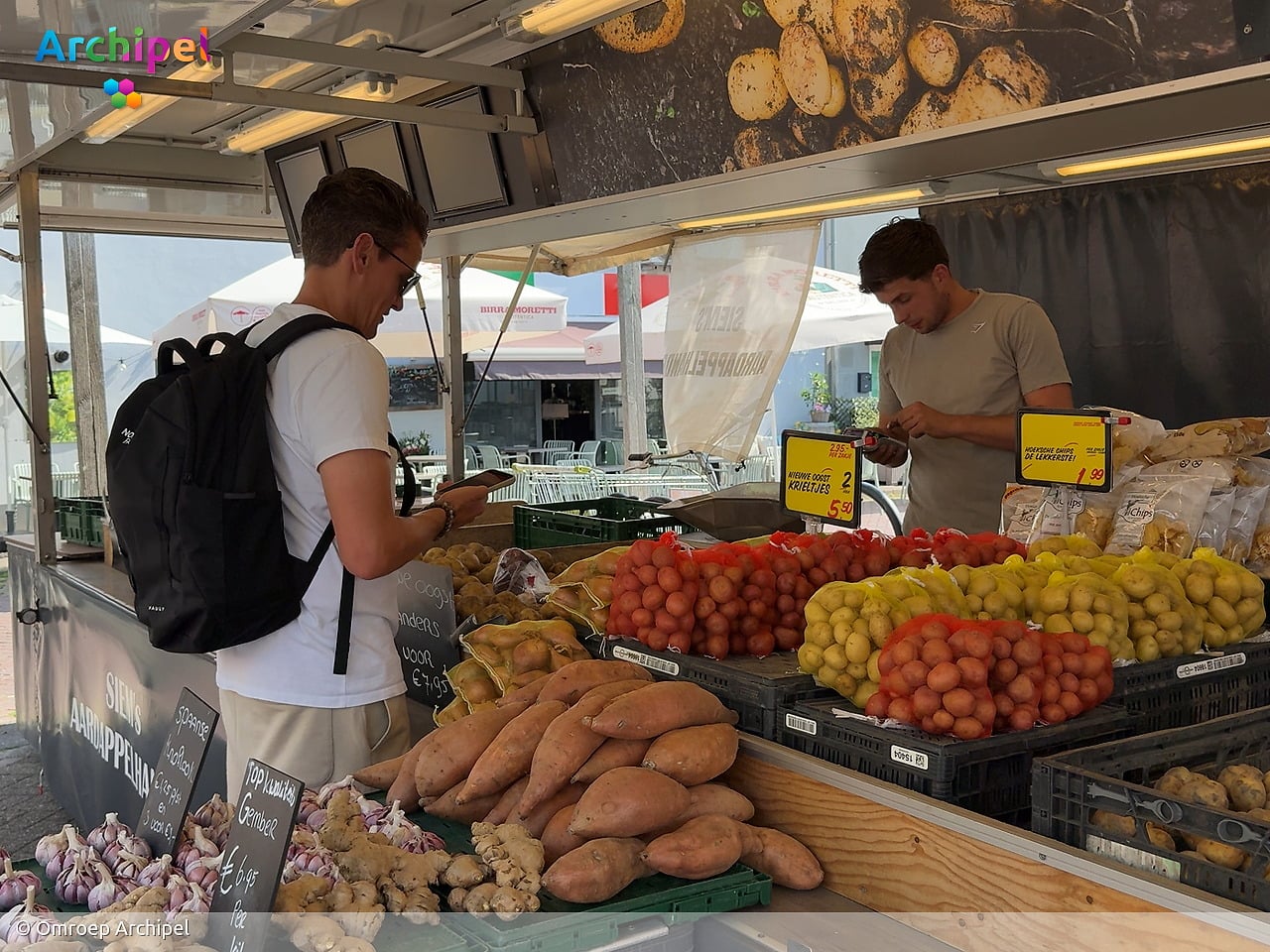 Extreme warmte raakt de markt: 'Na de middag blijft iedereen weg'