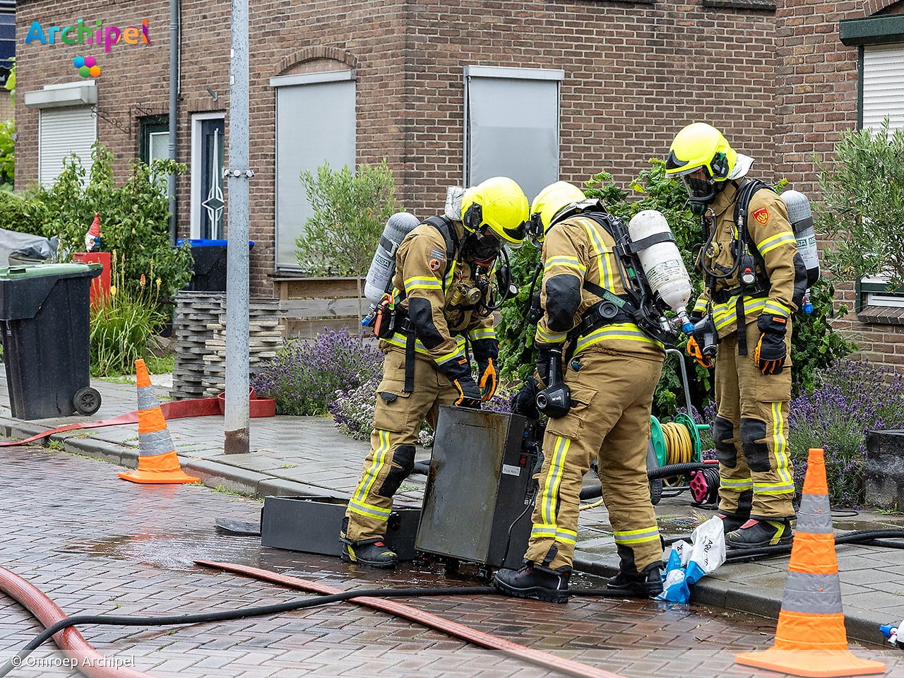 Stroomuitval en kleine explosie in Stad aan 't Haringvliet