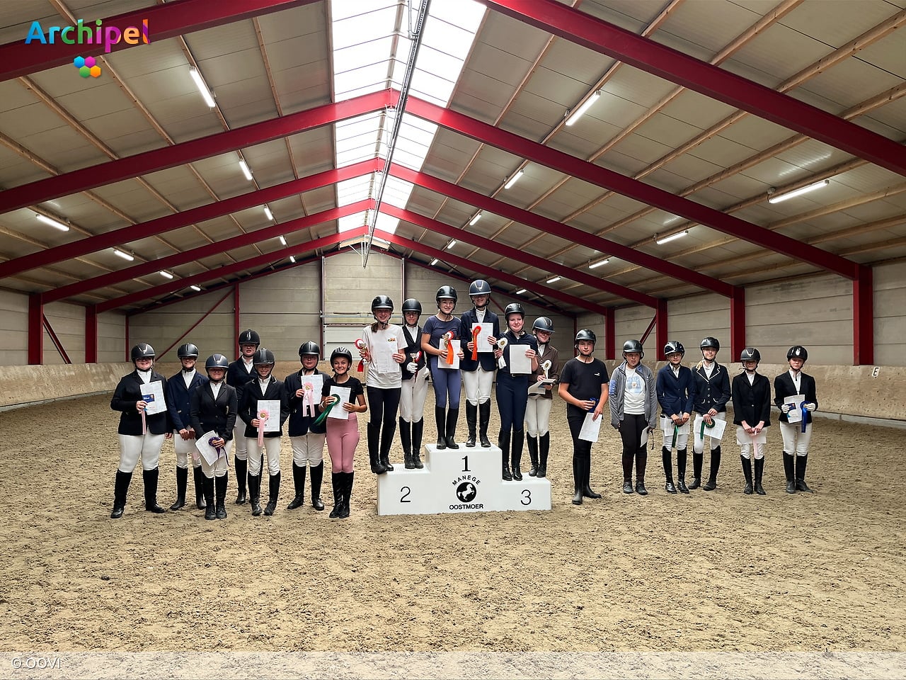 Leerlingen RGO Beroepscampus sluiten paardenklas af met dressuurwedstrijd
