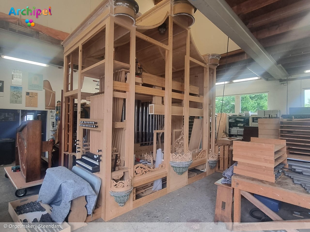 Historische orgelpijpen krijgen nieuw leven in Dirksland