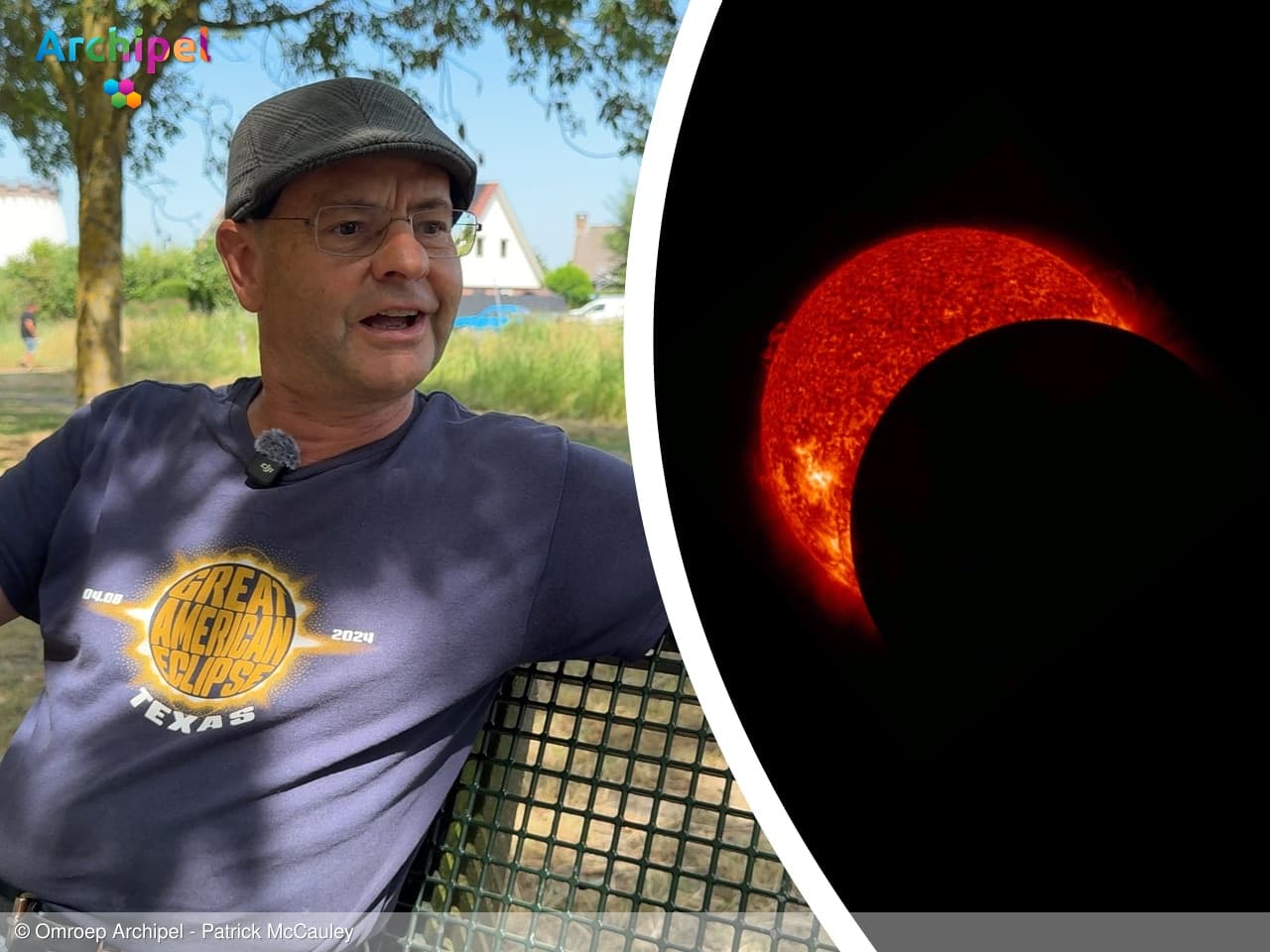 Gedeeltelijke zonsverduistering het best zichtbaar op de Brouwersdam