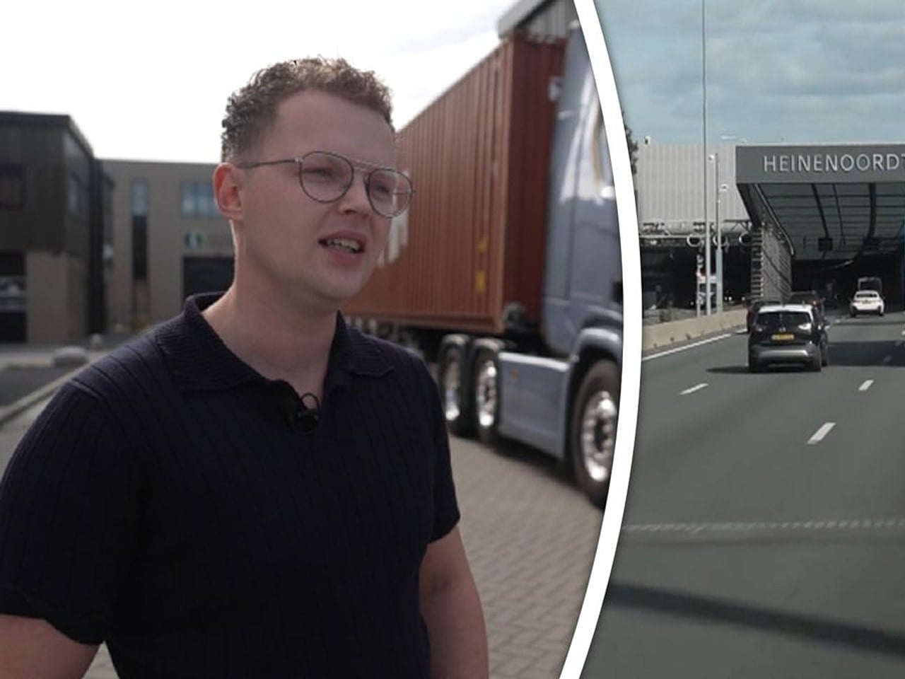 Vrachtwagenchauffeur baalt van 'gevoelige' hoogtemelders in tunnels
