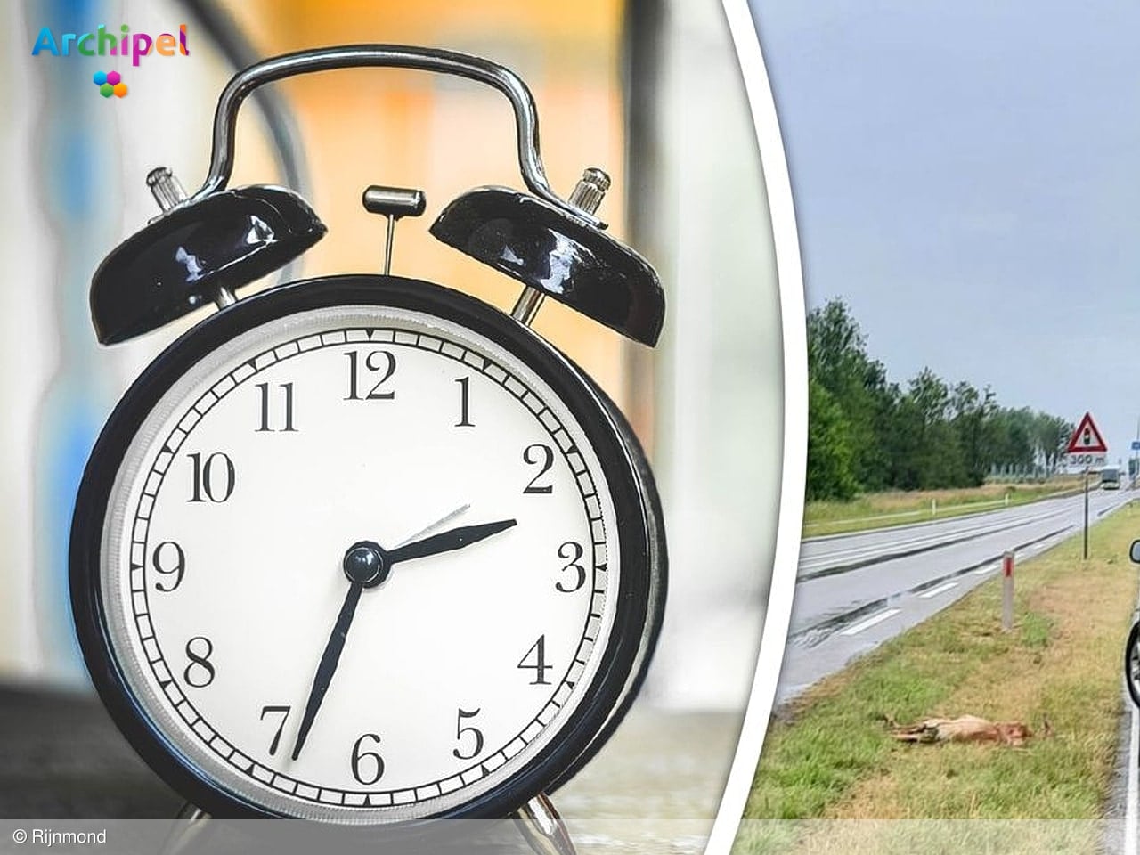 Klok een uur achteruit, oppassen voor overstekend wild