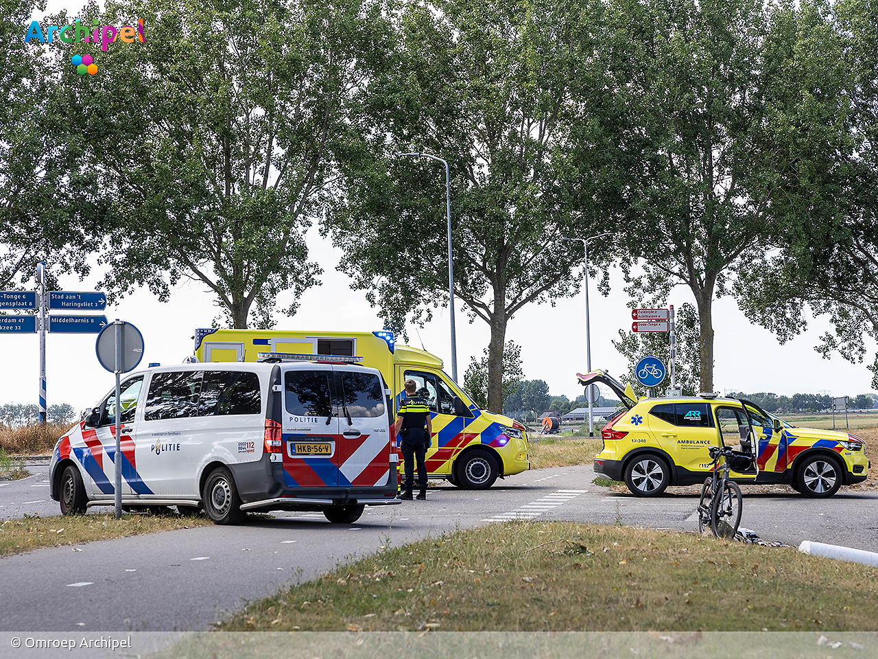 Wielrenner overleden na onwelwording bij Den Bommel