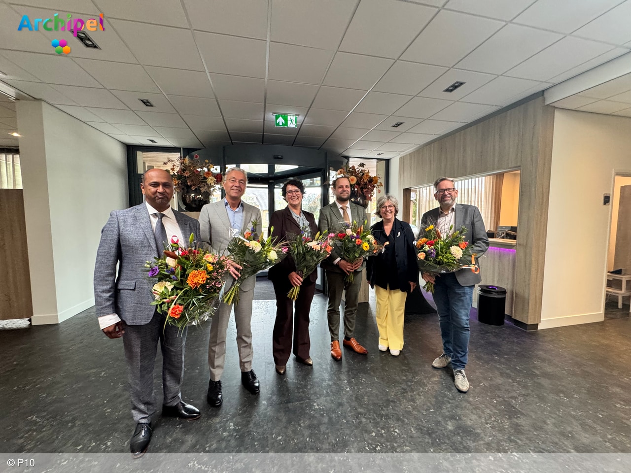 Nieuw bestuur voor P10, met Henk van Putten uit Goeree-Overflakkee
