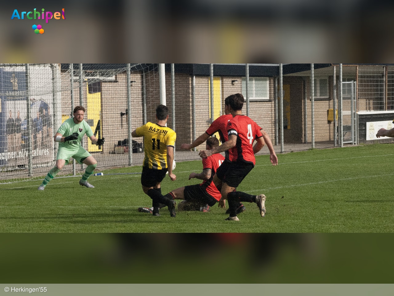 Herkingen ’55 geeft voorsprong uit handen tegen ZBVH